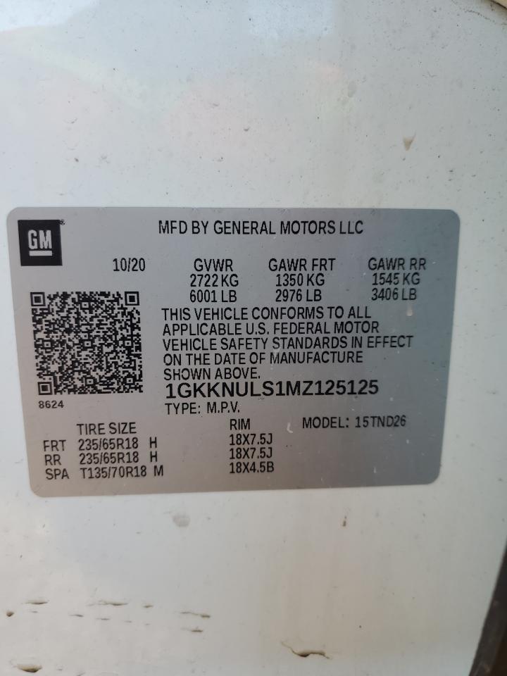 2021 GMC ACADIA SLT photo 25