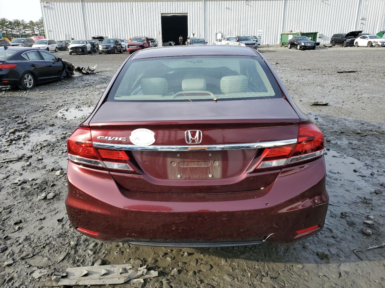 2015 HONDA CIVIC LX photo 6
