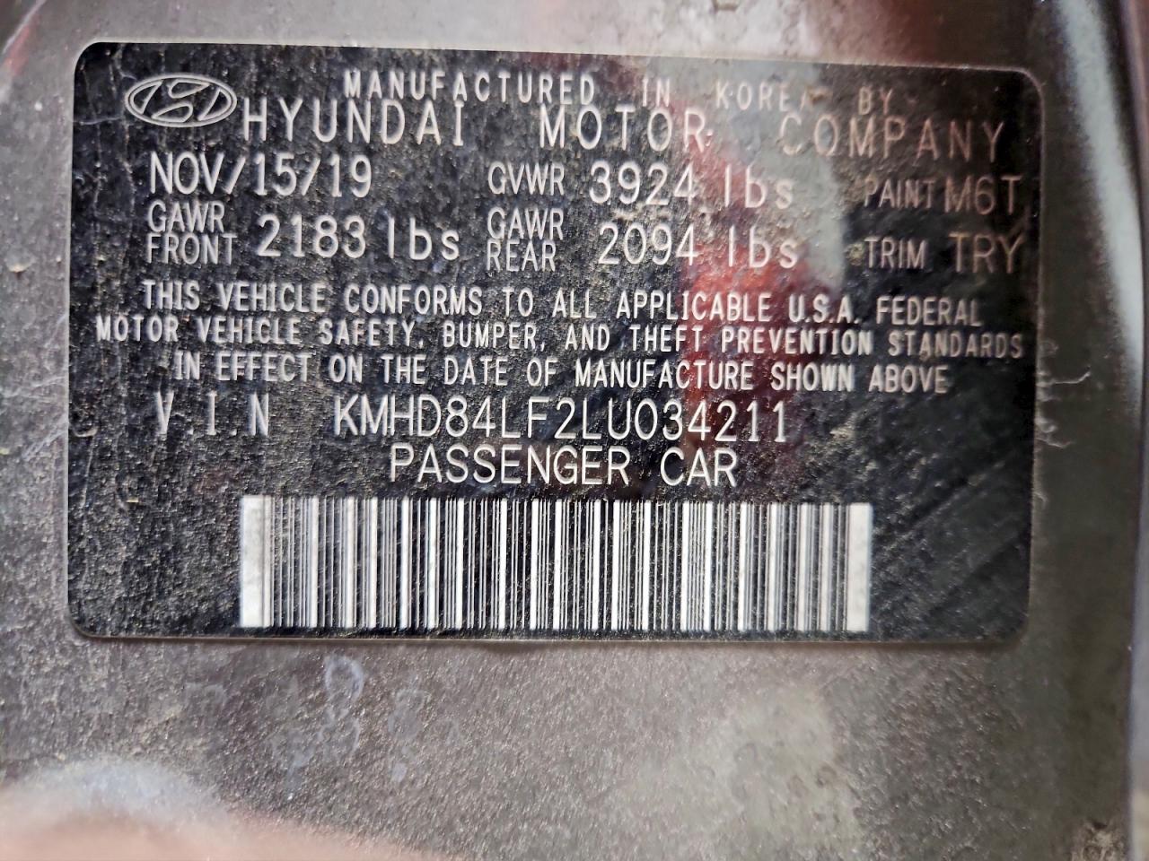 2020 HYUNDAI ELANTRA SEL photo 23