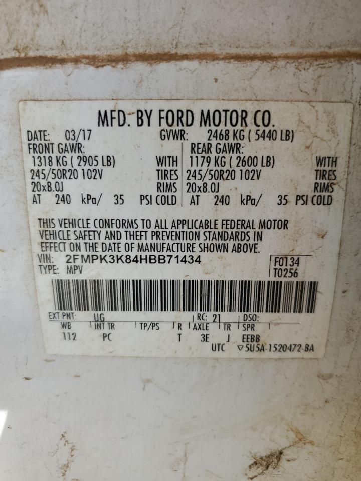 2017 FORD EDGE TITANIUM photo 40