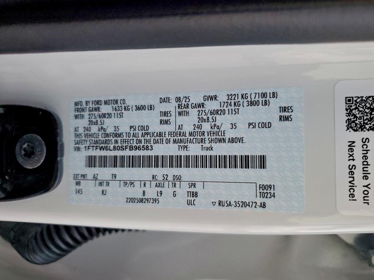2025 FORD F150 KING RANCH photo 23
