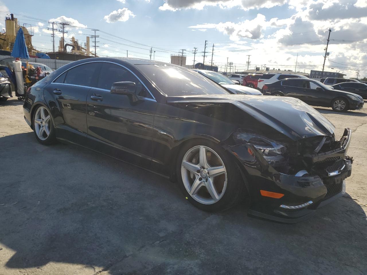 2012 MERCEDES-BENZ CLS 550 photo 4