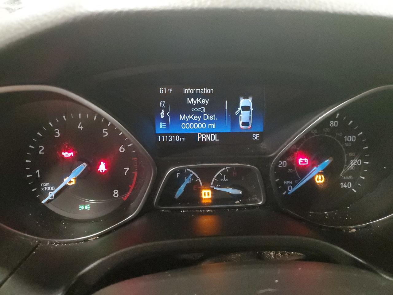 2018 FORD FOCUS SE photo 9