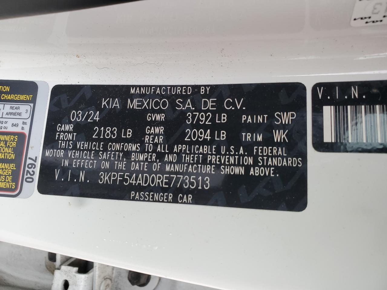 2024 KIA FORTE GT LINE photo 23
