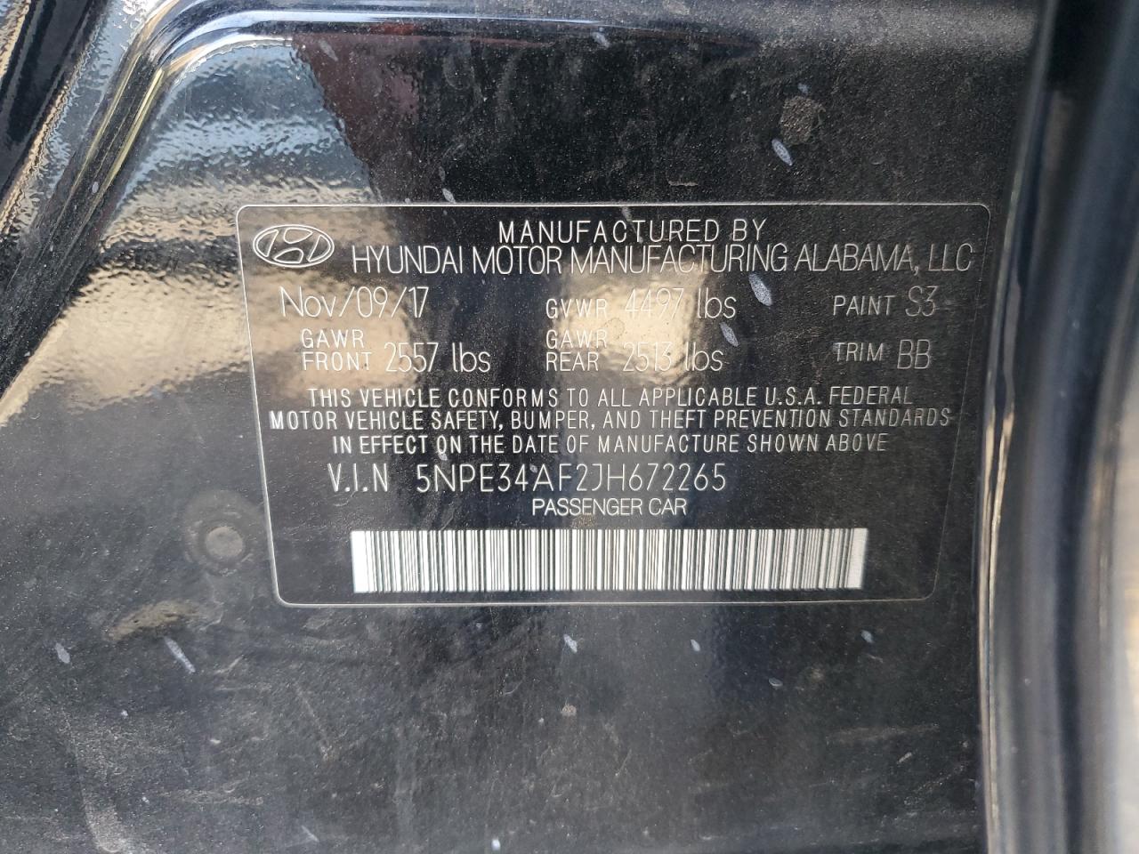 2018 HYUNDAI SONATA SEL photo 34