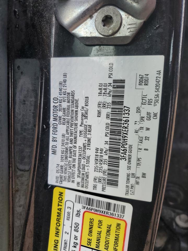 2014 FORD FUSION SE photo 23