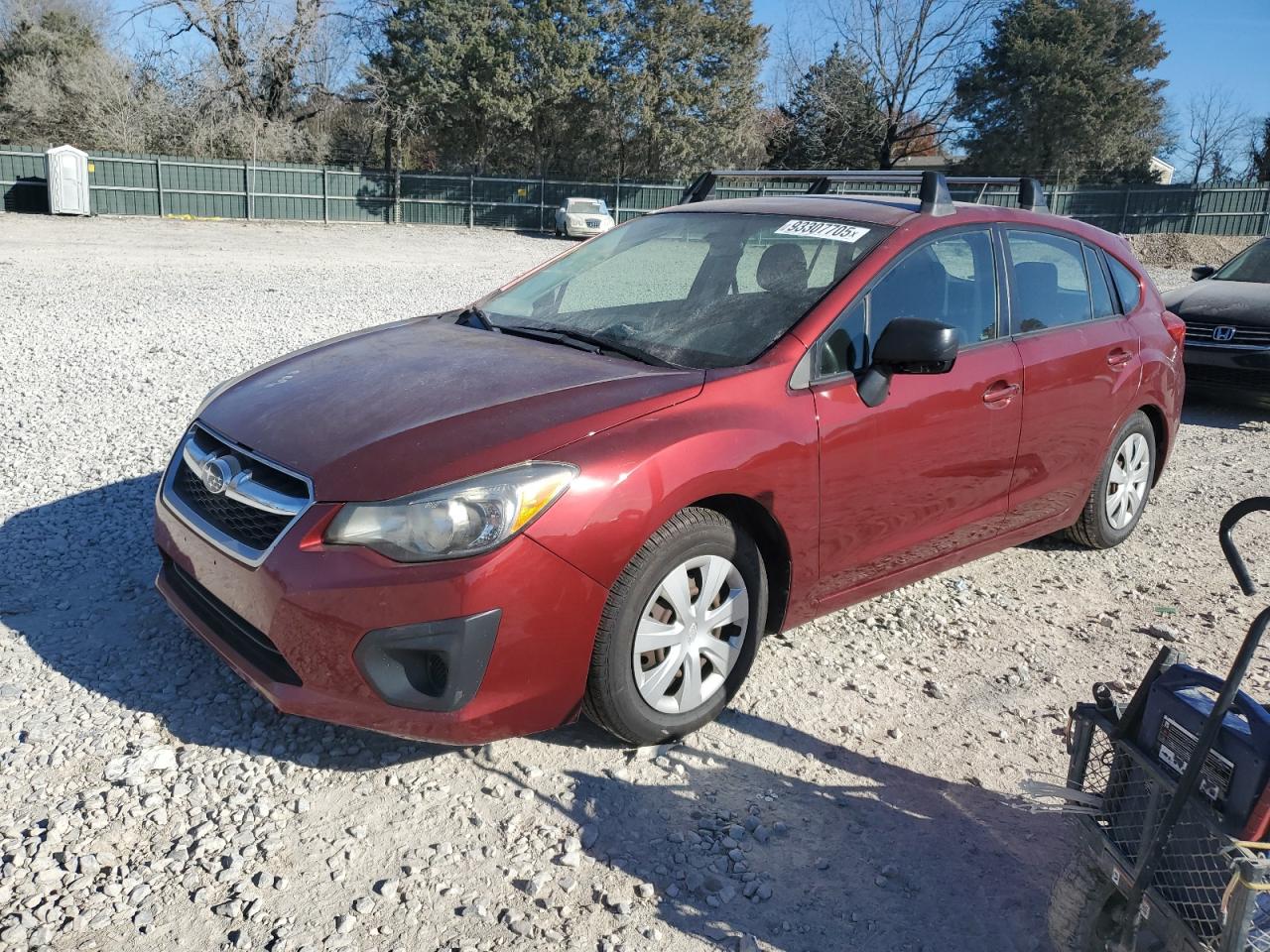 2012 SUBARU IMPREZA