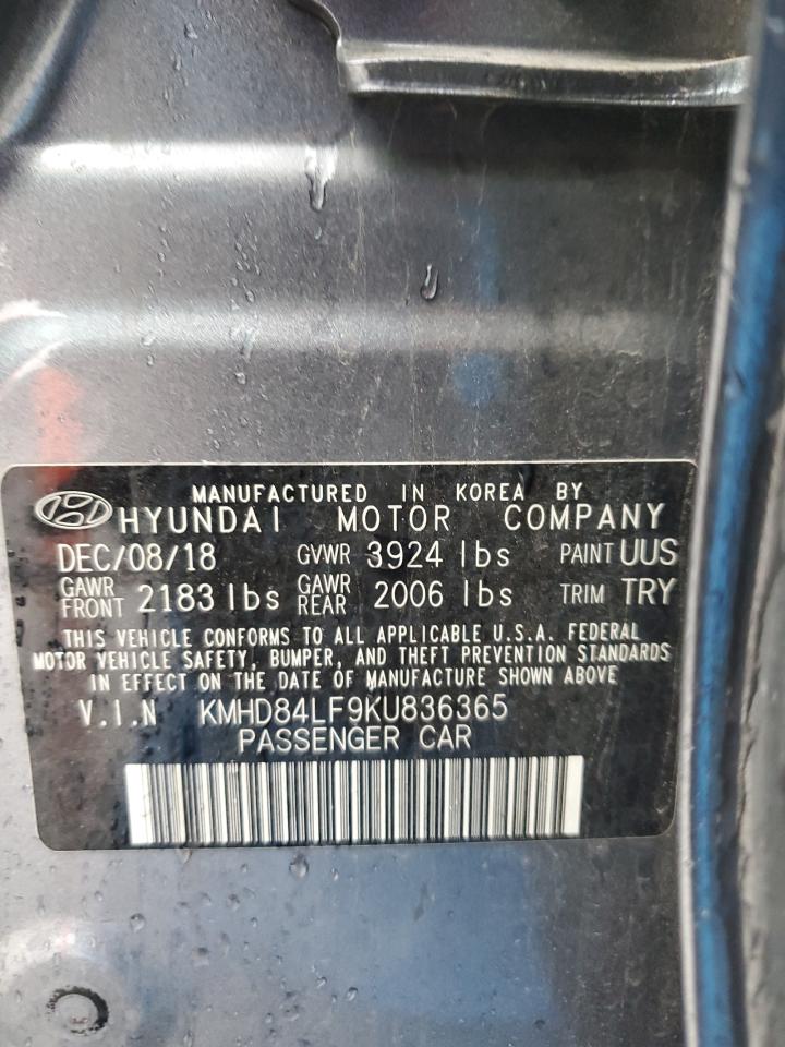 2019 HYUNDAI ELANTRA SEL photo 25