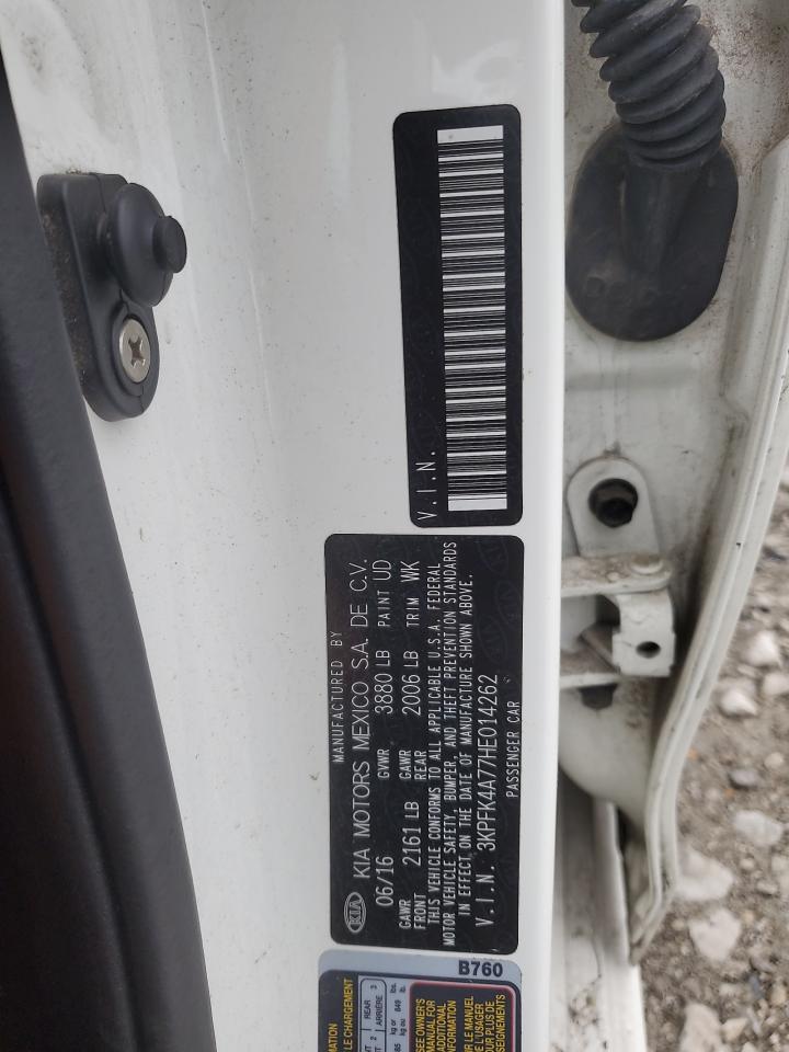 2017 KIA FORTE LX photo 12