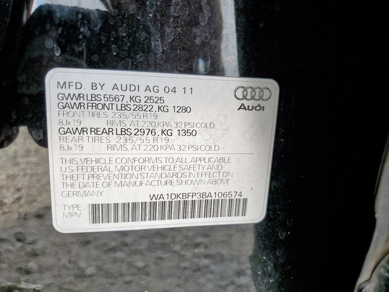 2011 AUDI Q5 PREMIUM PLUS photo 40