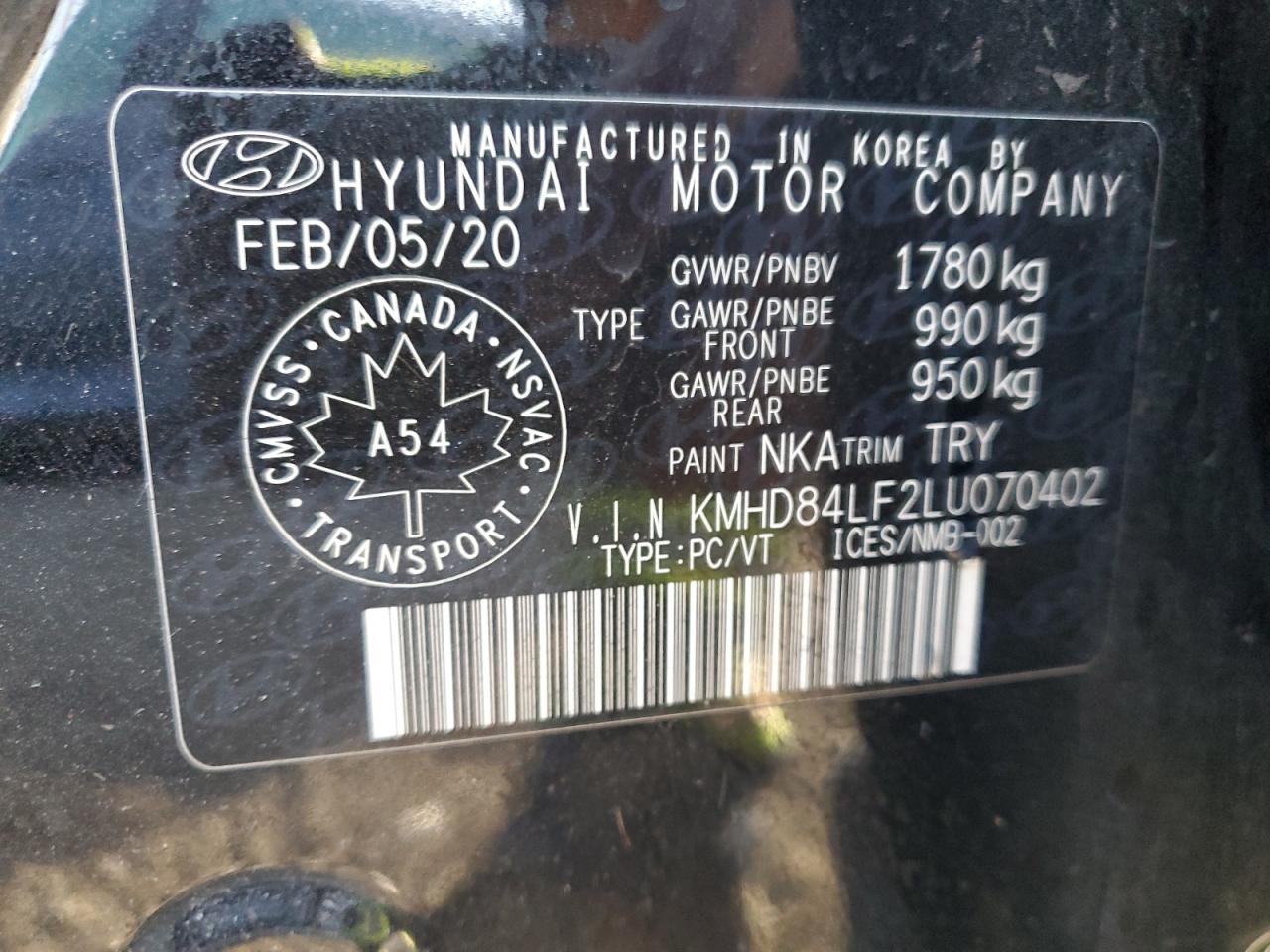 2020 HYUNDAI ELANTRA SEL photo 13