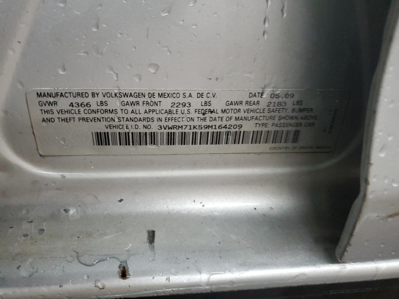 2009 VOLKSWAGEN JETTA SE photo 34