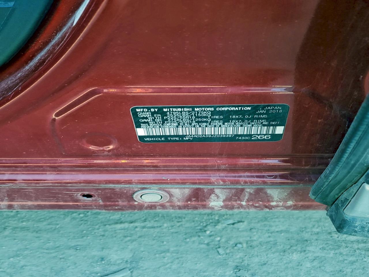 2018 MITSUBISHI OUTLANDER photo 14