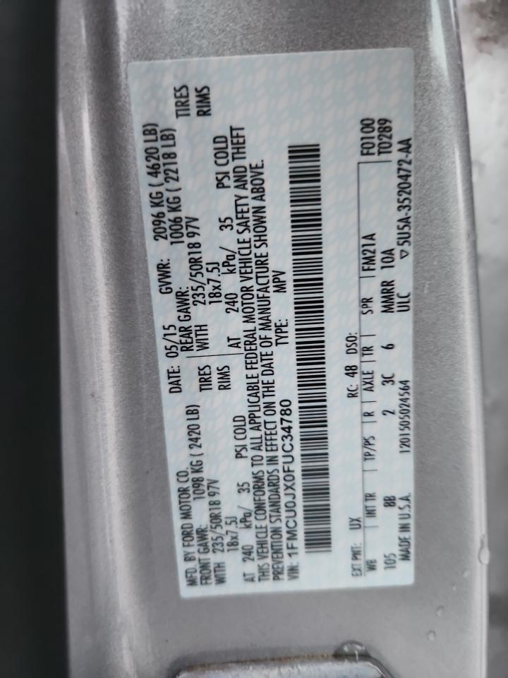 2015 FORD ESCAPE TITANIUM photo 25