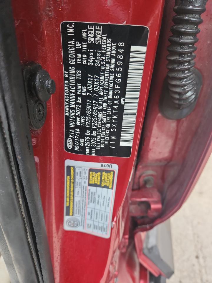 2015 KIA SORENTO LX photo 37