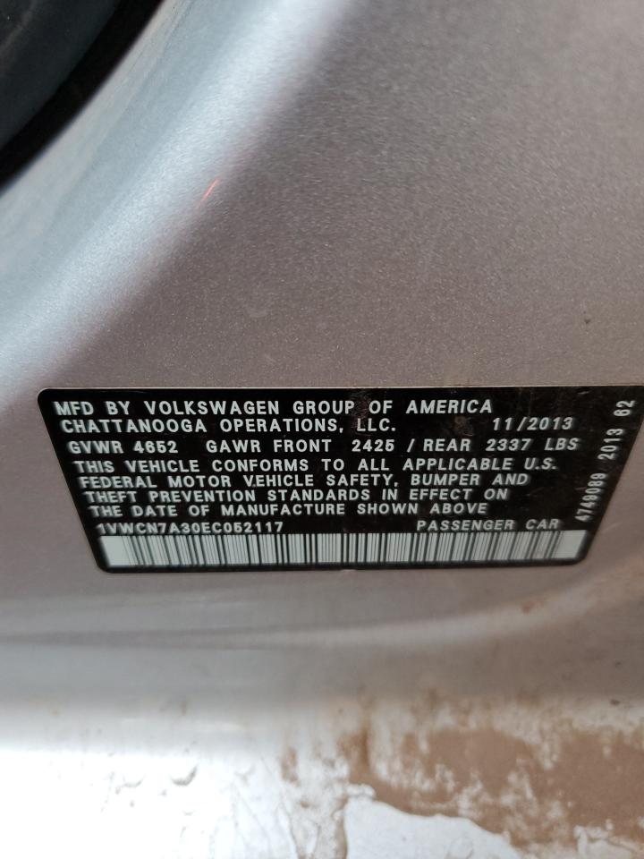 2014 VOLKSWAGEN PASSAT SEL photo 34