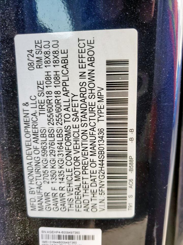 2025 HONDA PILOT EXL photo 13