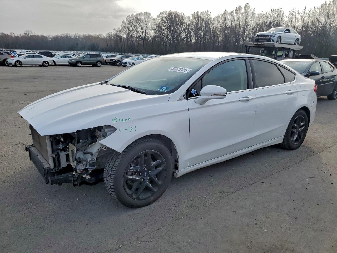 2016 FORD FUSION SE — FRONT END damage — photo 1