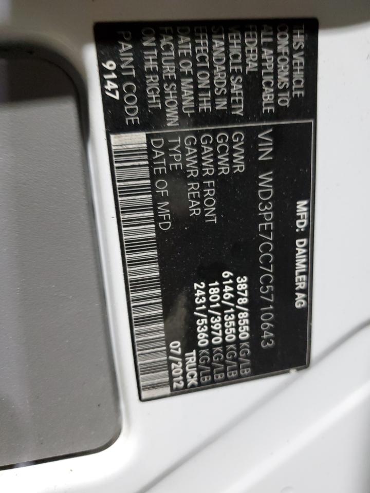 2012 MERCEDES BENZ SPRINTER 2 DELIVERY VAN photo 25