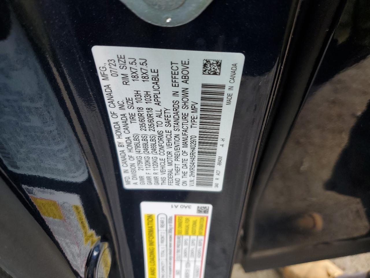 2024 HONDA CR-V EX photo 25