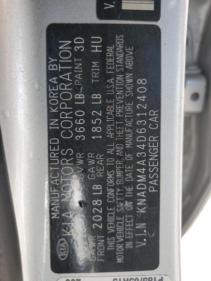 2013 KIA RIO LX photo 12