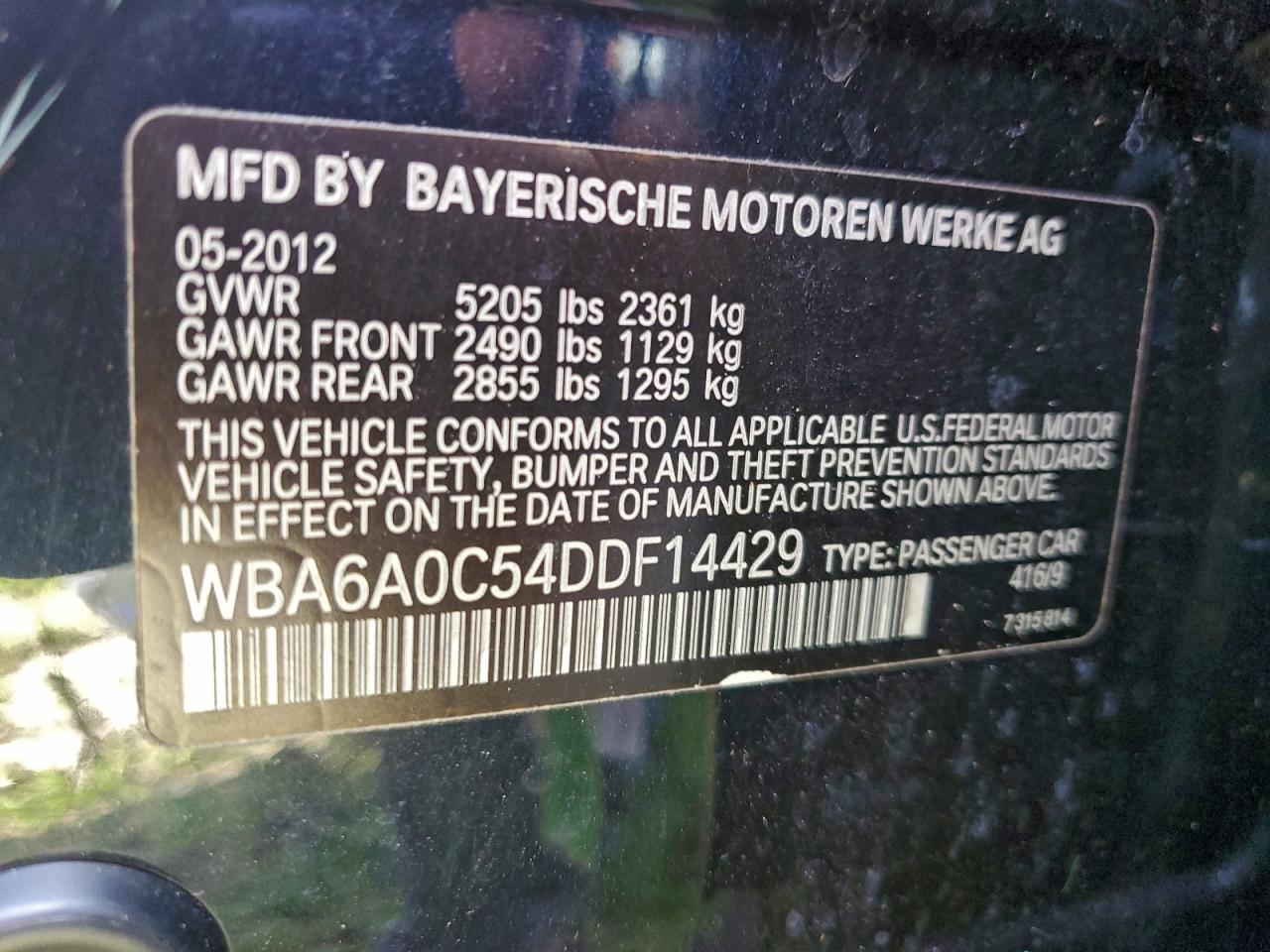 2013 BMW 640 I photo 34