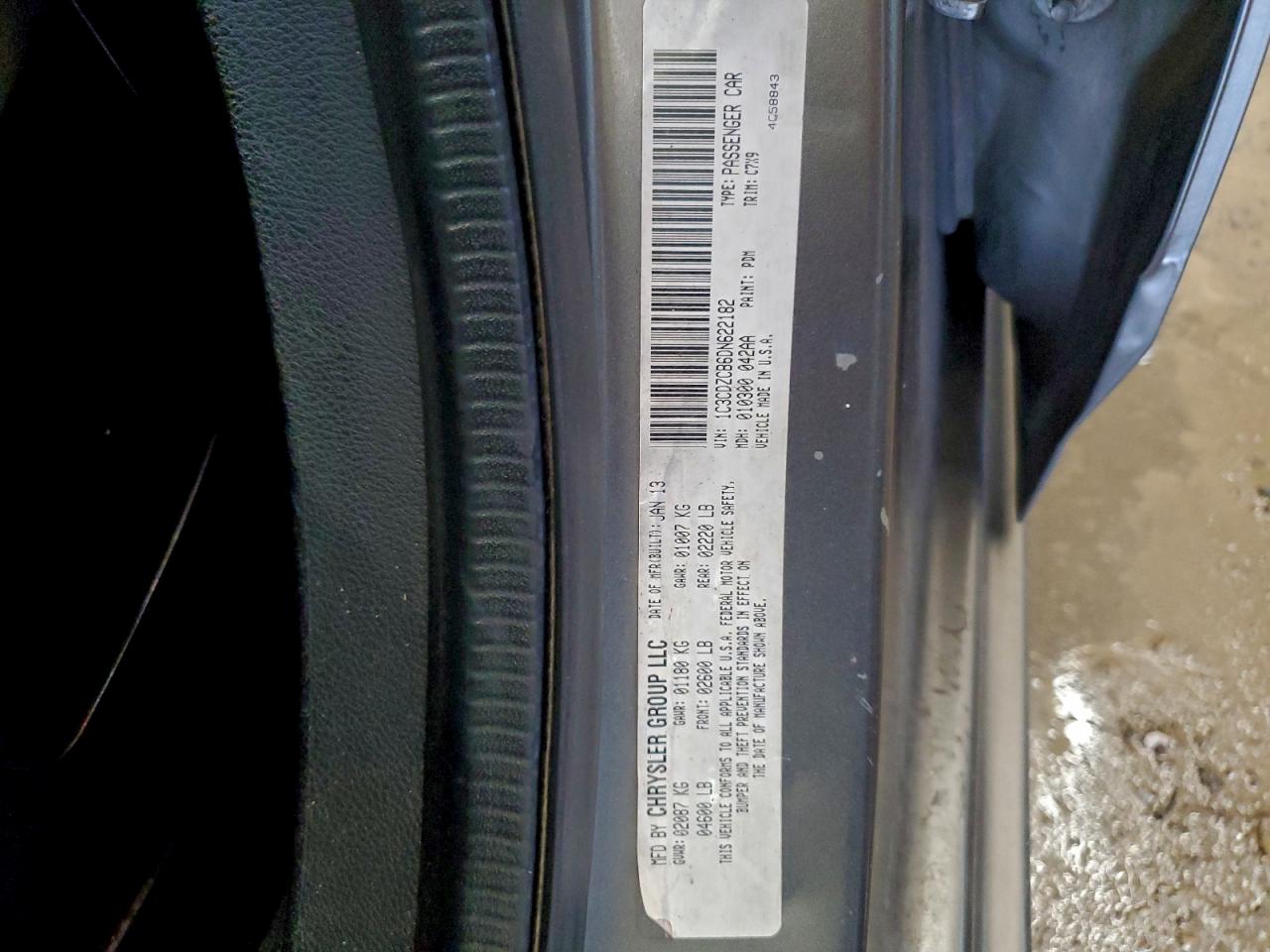 2013 DODGE AVENGER SXT photo 12