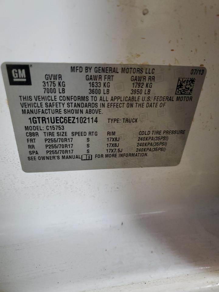 2014 GMC SIERRA C1500 SLE photo 12