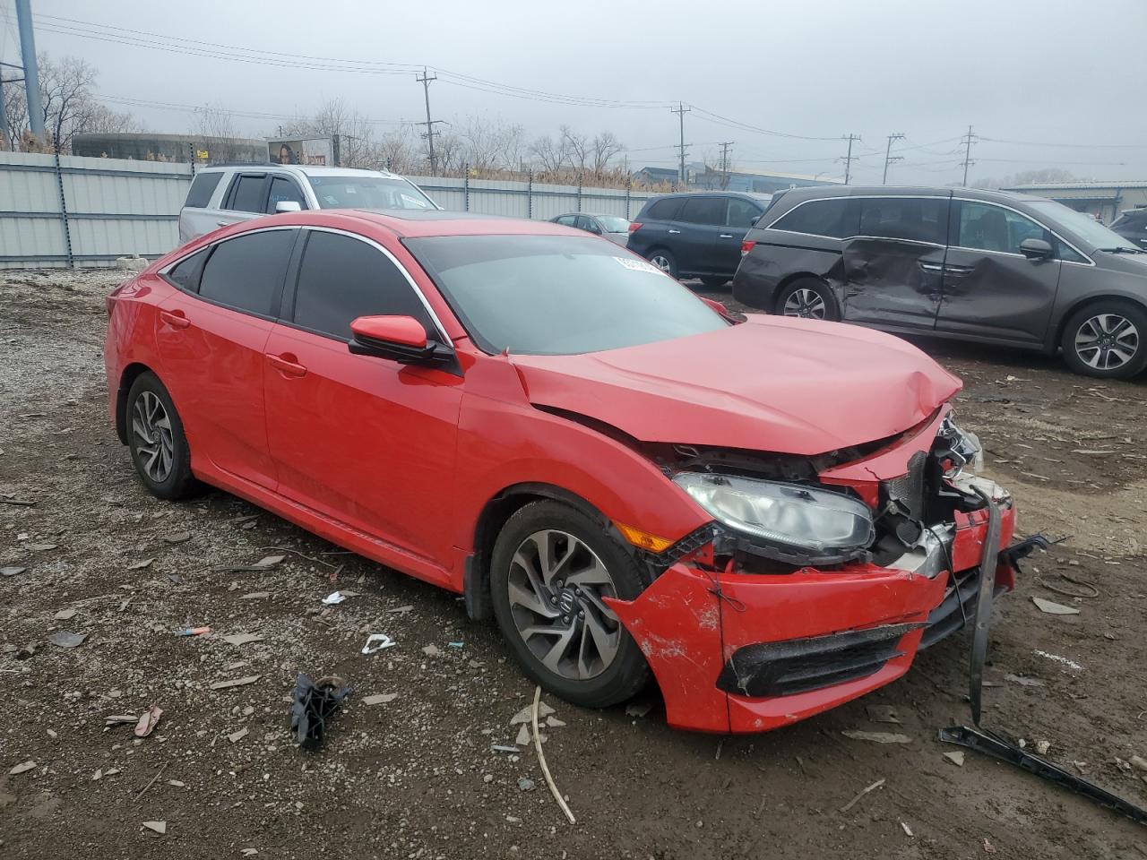 2016 HONDA CIVIC EX photo 7