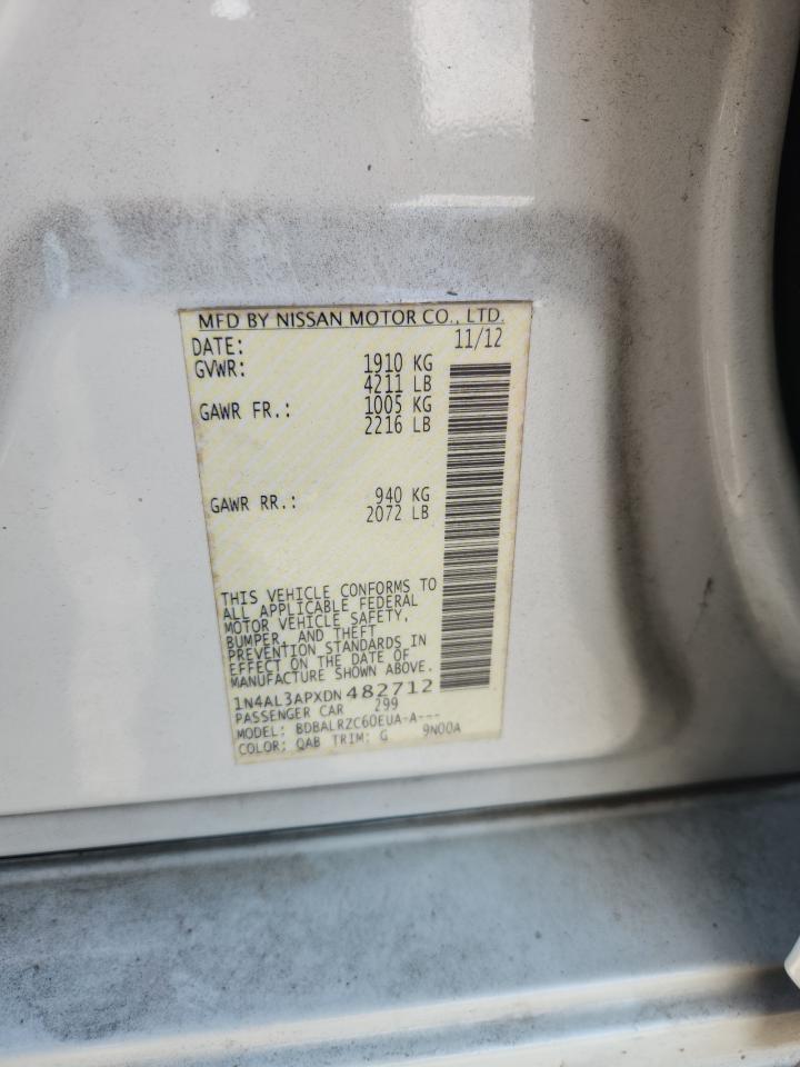 2013 NISSAN ALTIMA 2.5 photo 12