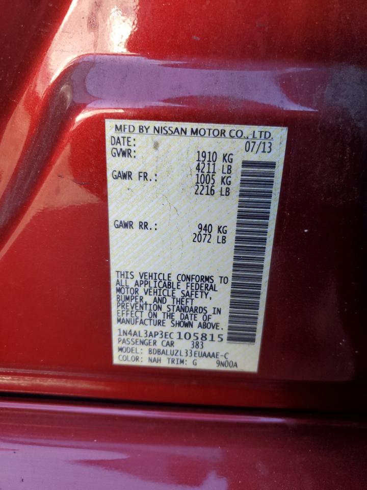 2014 NISSAN ALTIMA 2.5 photo 23