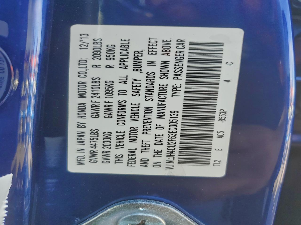 2014 ACURA TSX TECH photo 13