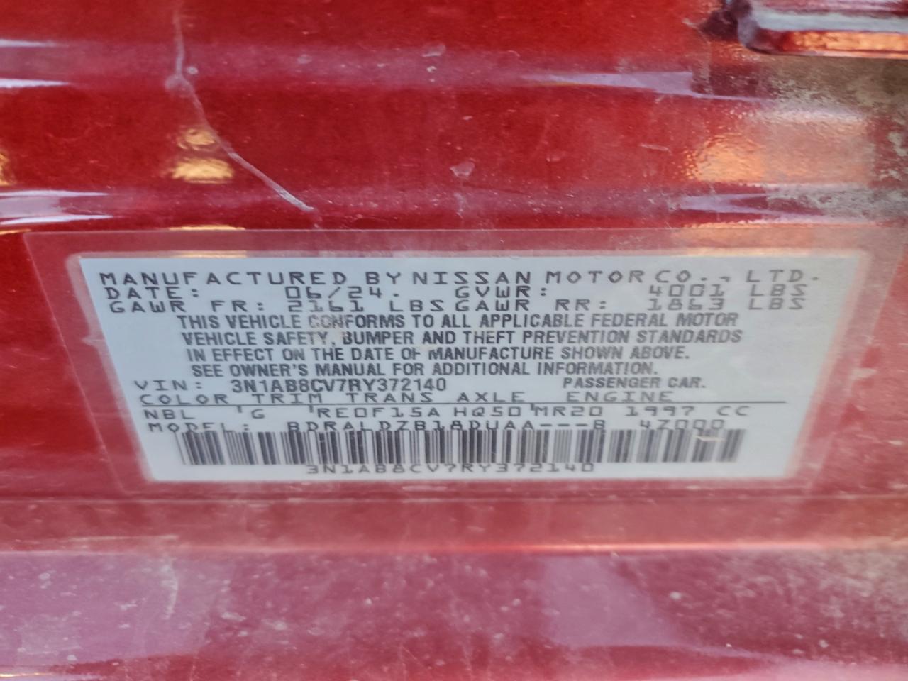 2024 NISSAN SENTRA SV photo 34