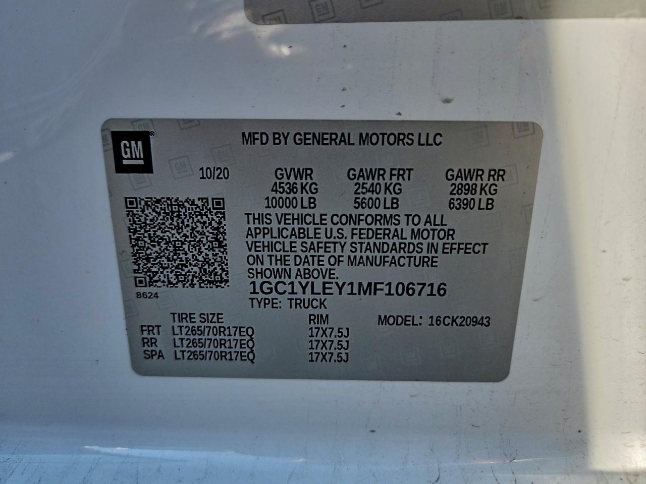 2021 CHEVROLET SILVERADO K2500 HEAVY DUTY photo 34