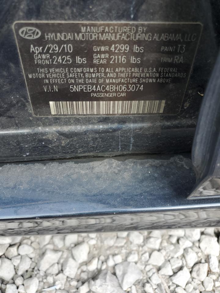 2011 HYUNDAI SONATA GLS photo 23