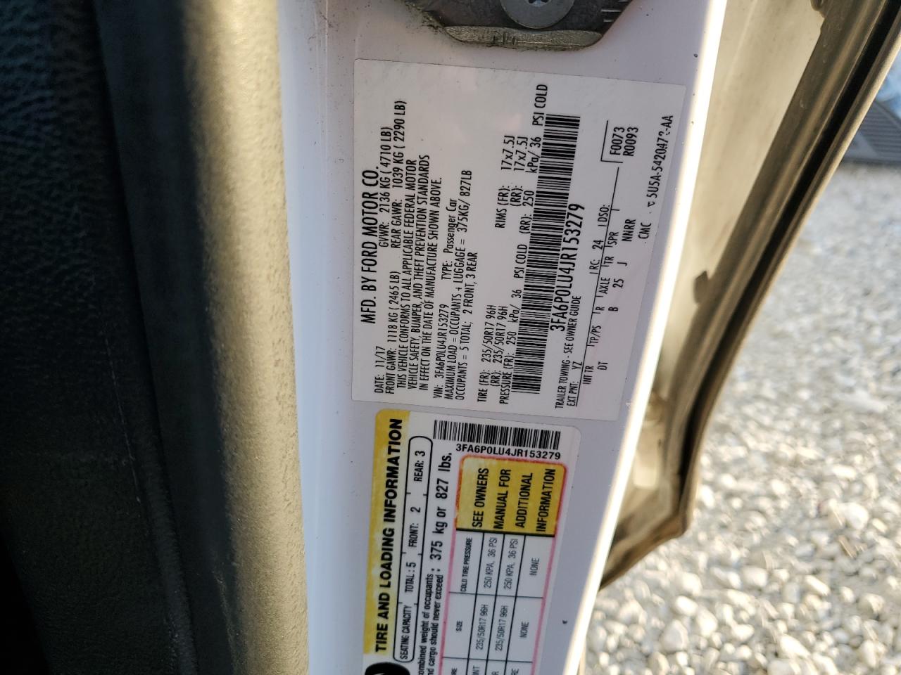2018 FORD FUSION SE HYBRID photo 12