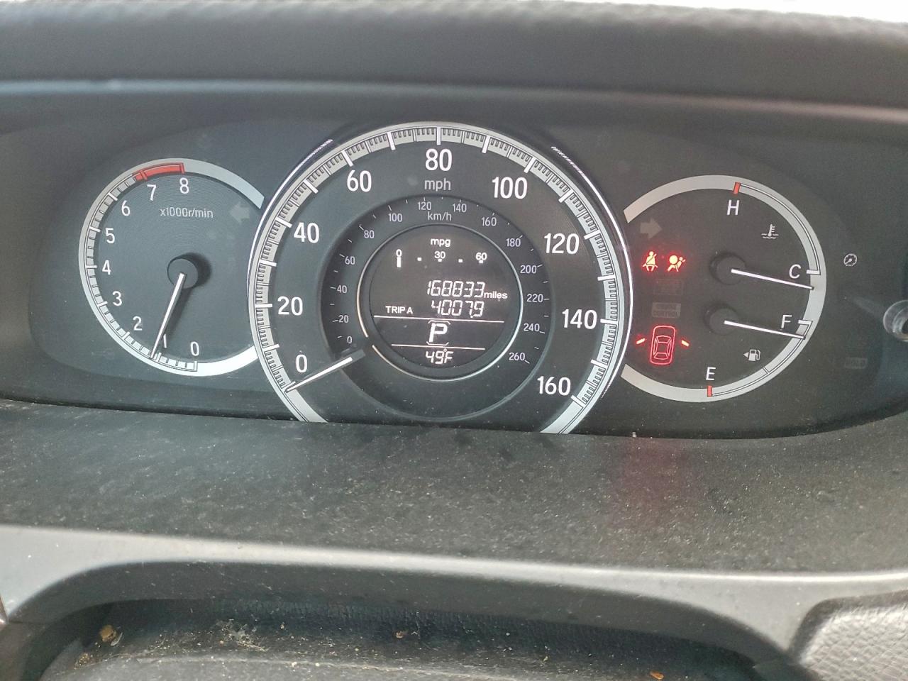 2016 HONDA ACCORD EXL photo 9