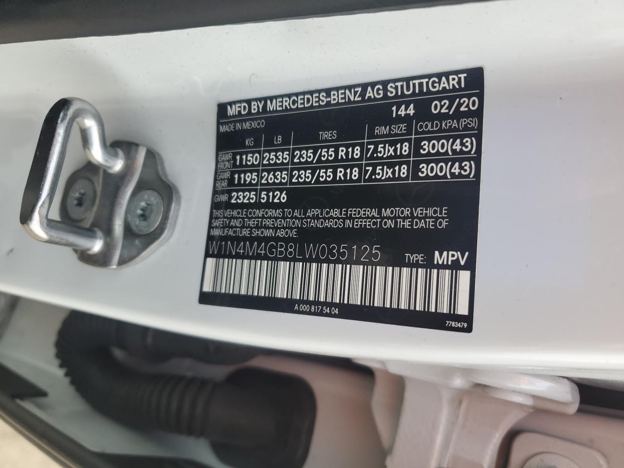 2020 MERCEDES-BENZ GLB 250 photo 25