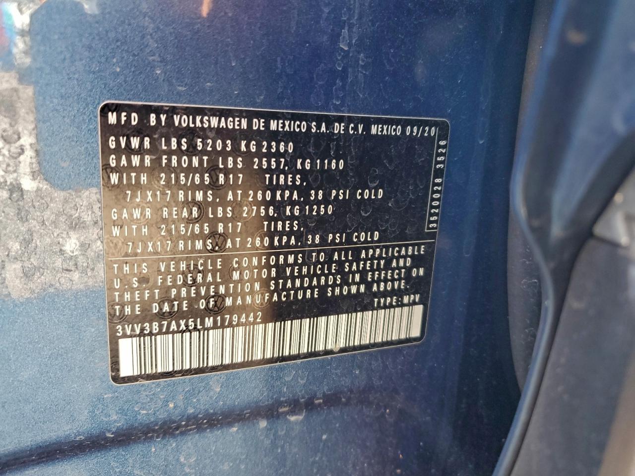 2020 VOLKSWAGEN TIGUAN SE photo 27