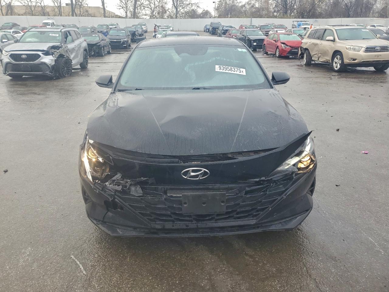 2023 HYUNDAI ELANTRA BLUE photo 5