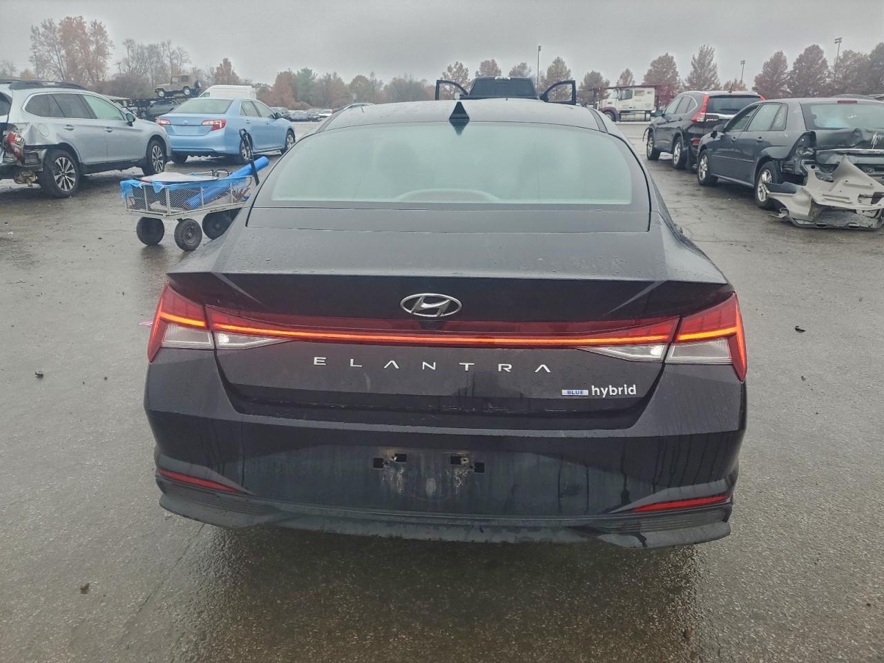 2023 HYUNDAI ELANTRA BLUE photo 6