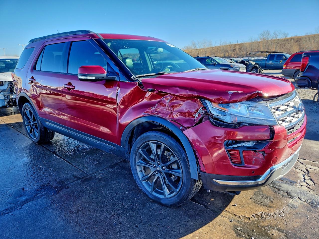 2018 FORD EXPLORER XLT photo 10