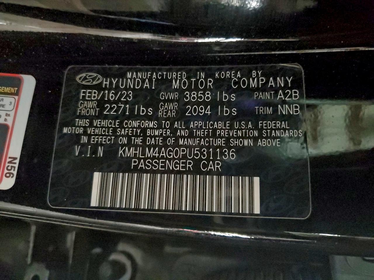 2023 HYUNDAI ELANTRA SEL photo 25