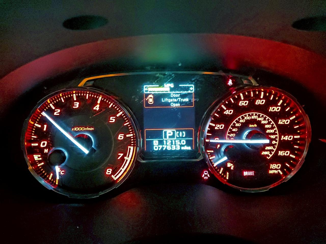2016 SUBARU WRX PREMIUM photo 9