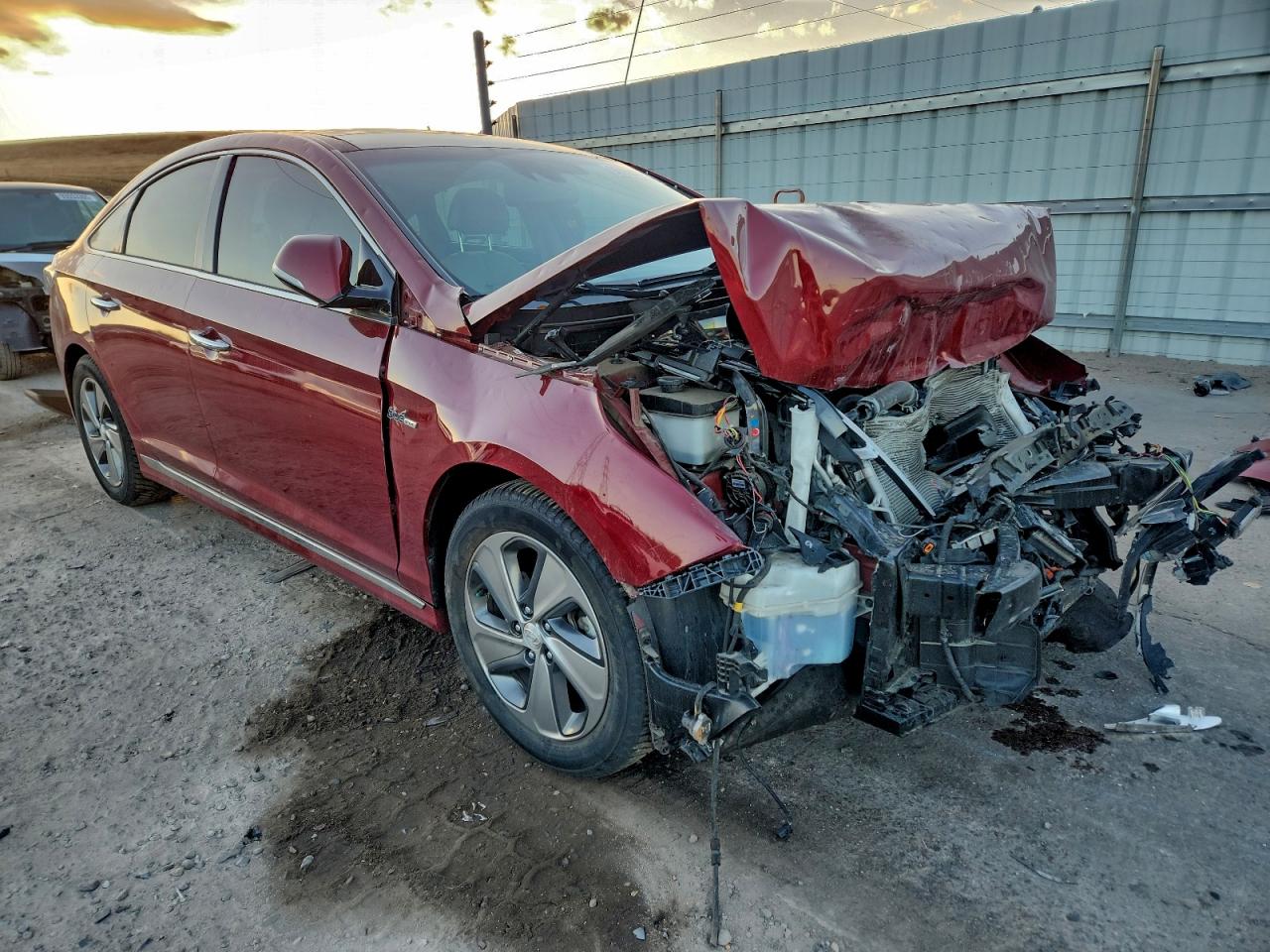 2017 HYUNDAI SONATA HYBRID photo 7