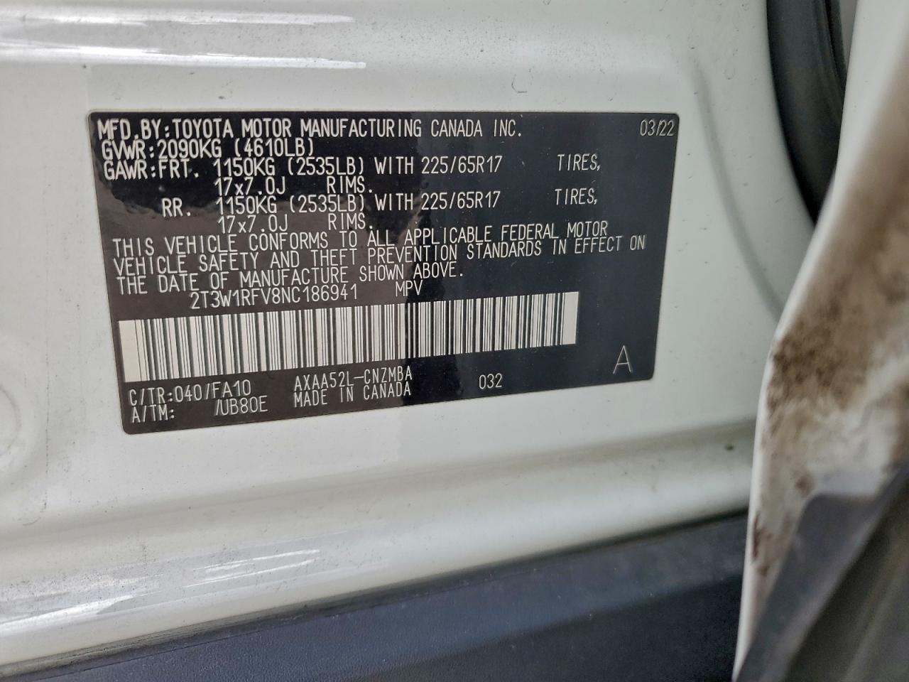 2022 TOYOTA RAV4 XLE photo 25