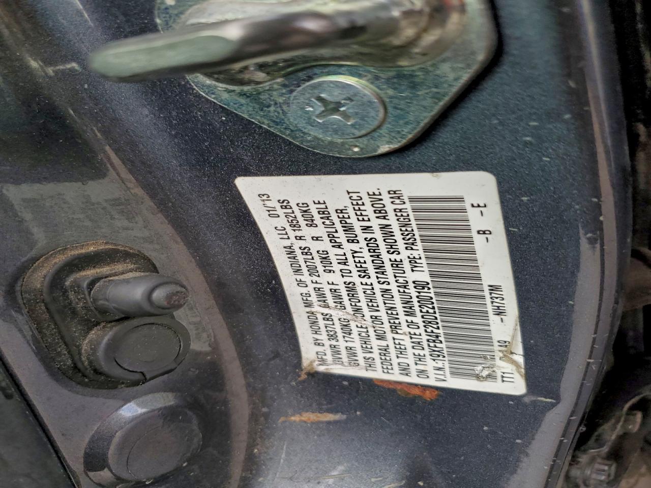 2013 HONDA CIVIC HYBRID photo 12
