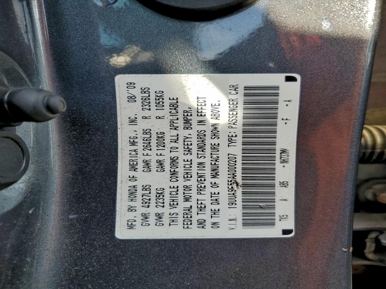 2010 ACURA TL photo 12