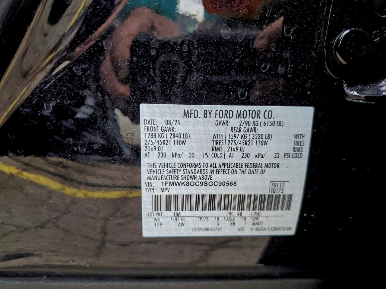 2025 FORD EXPLORER ST photo 14