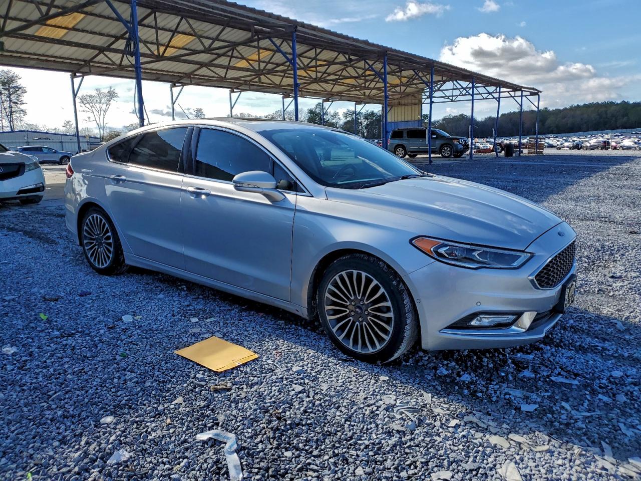 2017 FORD FUSION TITANIUM HEV photo 4